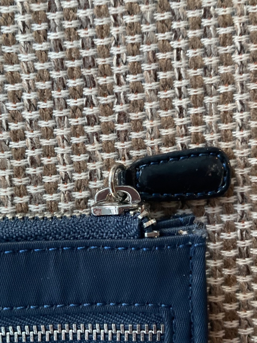 Blue Brighton card holder,medium. - Picture 6 of 7